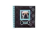 Malden International Designs Woof Photo Album, 80-4x6, Blue