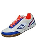 Zapatilla Futsal Street V White-Dazzing blue-Fiery coral Talla 11 USA