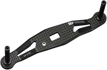 SLPワークス23RCSB 85mmカーボンクランクハンドル　ノブ（ブルー）付き Amazon | SLPWORKS ダイワslpワークス(Daiwa Slp Works) RCSB