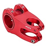 Vástago de Manillar de Bicicleta Extensor de vástago de Horquilla de Bicicleta Adaptador de Cabeza hacia Arriba de Bicicleta Extensor de Tubos de Horquilla Delantera de Bicicleta 31,8 / 35x50mm(Rojo)