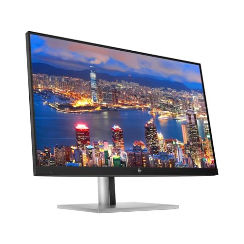 Image of HP EliteDisplay E27q G5 27 inch Quad HD 2560 x 1440 LED-Backlit IPS Monitor, 2-Pack Bundle with HDMI, DisplayPort, Dual Monitor Stand, USB-C Dock, MK540 Wireless Keyboard & Mouse, Mouse, Wrist Pad