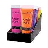 Work of Arts NEON ACRYLIC PAINTS-SET OF 6 COLOURS by Good4all - Image 3