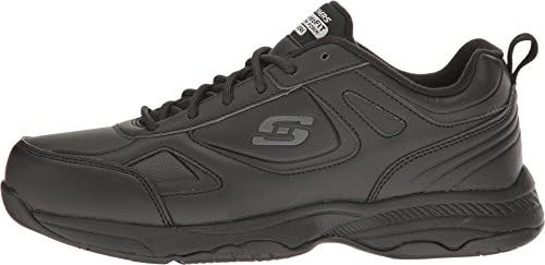 Skechers womens Dighton - Bricelyn Work Shoe, Black Synthetic/Leather, 9.5 US | Image 1