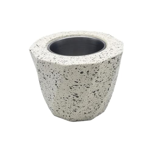 mesa,Chimenea biocombustible etanol - Cuenco para fuego, mini chimenea personal, chimenea cemento,...