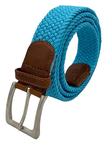 Elastic Braided Belt for Men and Women, Stretchable Elastic Belt for Work, Casual Tactical Adjustable Belt