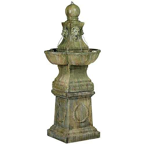 Royal Lion 54" High Large Italian Outdoor Decor Faux Stone