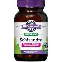 Oregons Wild Harvest Schisandra Organic Herbal Supplement, 90 Count
