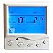 Digital Floor Heating Thermostat for Indoor Use, 220V LCD Programmable Heating Controller with ABS Housing, Control for Radiant Floor Heating Systems