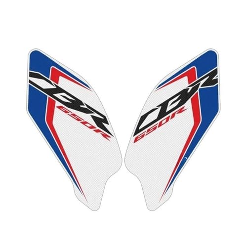 Protection réservoir moto CBR650R anti-rayures plaquettes caoutchouc de flanc
