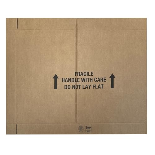 Moving Boxes Bundle for TV (2-Pack) with Handles
