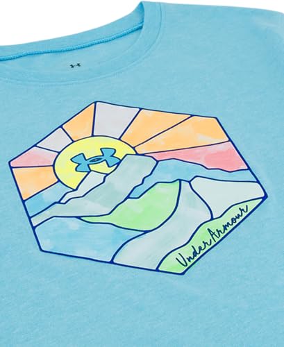 Image of Under Armour Girls' Short Sleeve Performance Graphic Tee, Outdoor Collection
