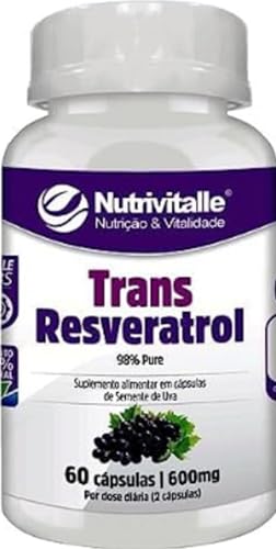 Trans Resveratrol + Óleo TCM Nutrivitalle 60 Softgels