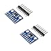 Comimark 2Pcs MCP9808 High Accuracy I2C IICTemperature Sensor Breakout Board
