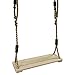Produktbild Best Sporting Kinderschaukel Brettschaukel aus wetterfestem Holz 38x14 cm mit verstellbarem Seil