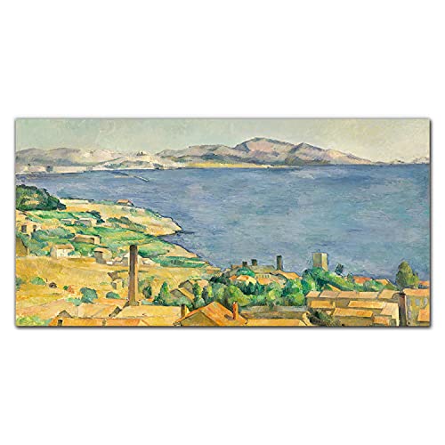 Décoration murale verre 100x50cm photo paysage de baie pour impression sur verre