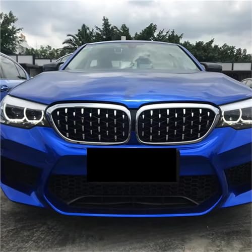 Calandre BMW G30 G31 style diamant chrome accessoires extérieurs - 6