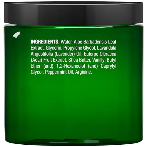 MAJESTIC PURE Lavender Oil Foot Cream, Warming Cream - Calluses, Dry Cracked Feet, Hands, Heels, Elbow, Nails, and Knees - Softens & Moisturizes Skin - 8 oz