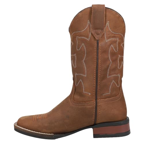 Image of Roper Big Kids Cow Hide Boot, Brown, 4