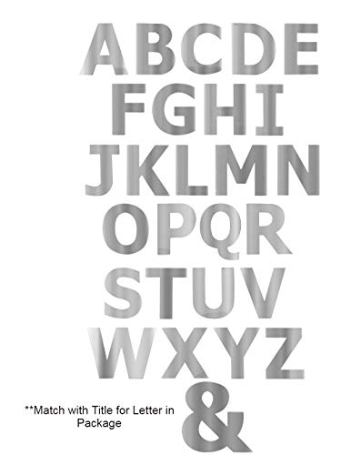 GG Grand General 94990 3 Inches Chrome Letter K with Studs