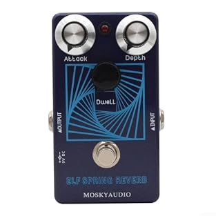 [RICH TONE EMULATION] This pedal captures classic analog spring reverb tones, enriching your sound with haunting effects that elevate any performance. [CUSTOMIZABLE PRE DELAY SETTINGS] With a range from 30ms to 150ms, adjust pre delay to fit your pla...