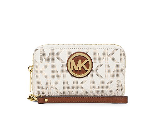 MICHAEL Michael Kors Fulton Large Smartphone Wristlet Vanilla