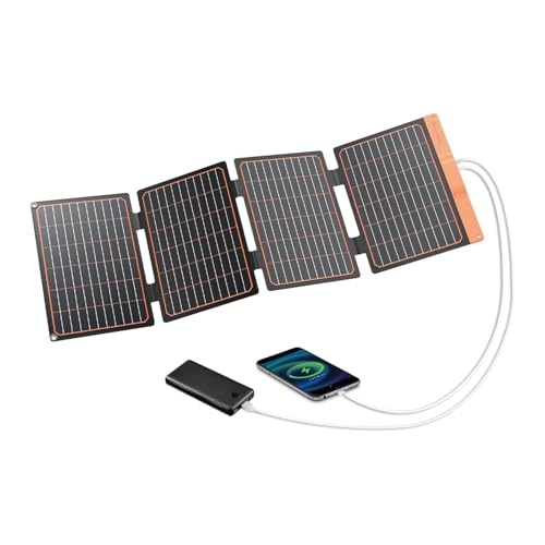 Solar Charger Power Bank Solar Charger 40W Small USB Solar Panel