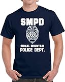 Signal Mountain Police Department Dept SMPD Officer Inspired Custom City Unisex T-Shirt Navy