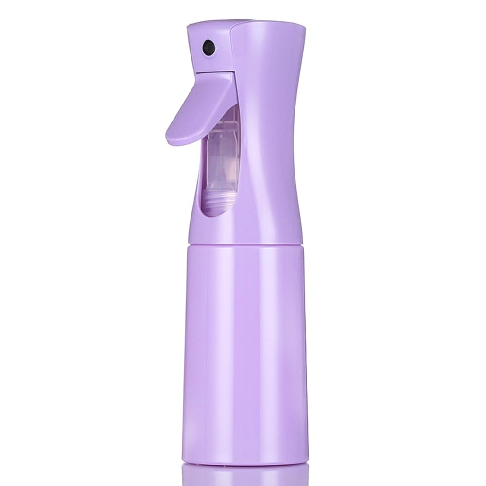 12 Pezzi Set Spazzole Districanti Set Spazzole Districanti per Capelli Ricci Pettine a Denti Larghi Pettine a Coda Flacone Spray e Fermagli per Capelli per la Cura dei Capelli Domestica (Viola)