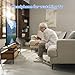 WMSZMSM Long Wired Earbuds with No Microphone for Tv Earbuds Headphones Extra Long Cord with Volume Control(White 6.5FT)