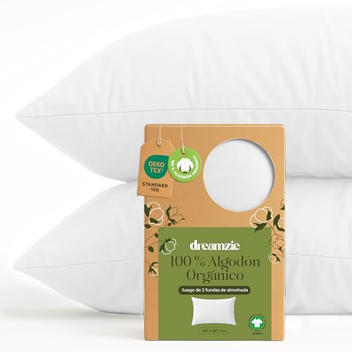 Dreamzie: Funda de Almohada 40x60 cm Algodón