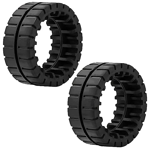 2 Stück Ersatzreifen für iRobot Braava Jet M6 (6110) (6012) (6112) (6113), rutschfeste Räder, große Haftung und einfache Montage