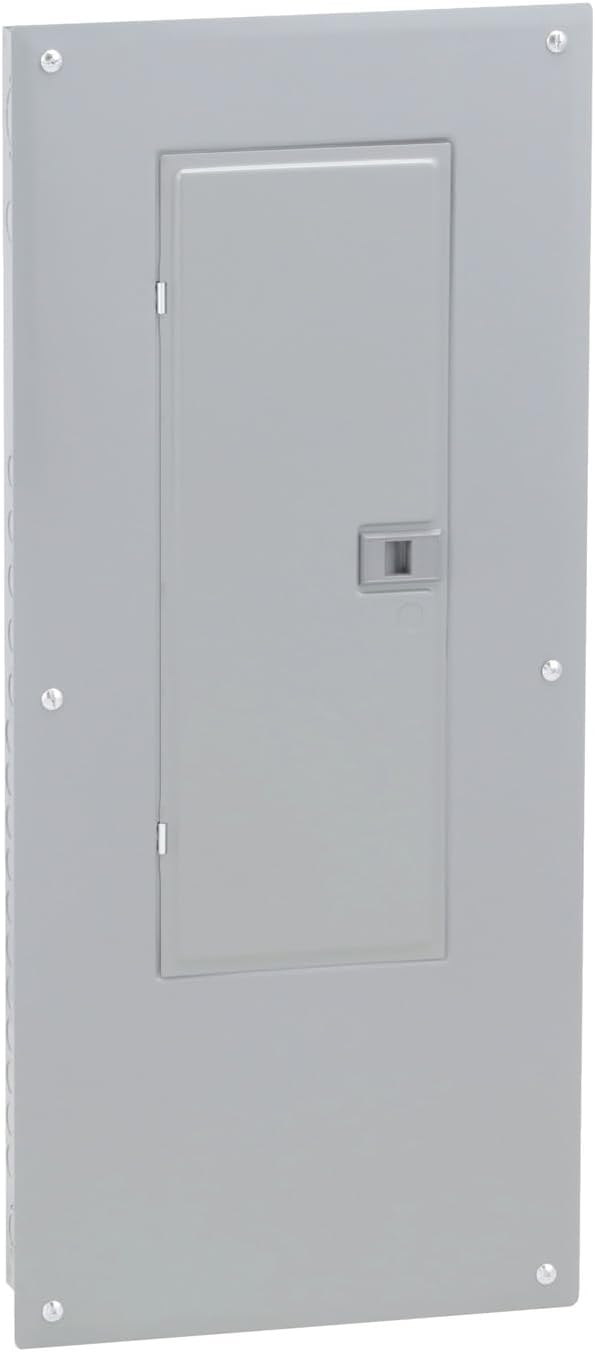 Square D - HOM3060M150PC Homeline 150 Amp 30-Space 60-Circuit Indoor Main Breaker Load Center with Cover (Plug-on Neutral Ready),
