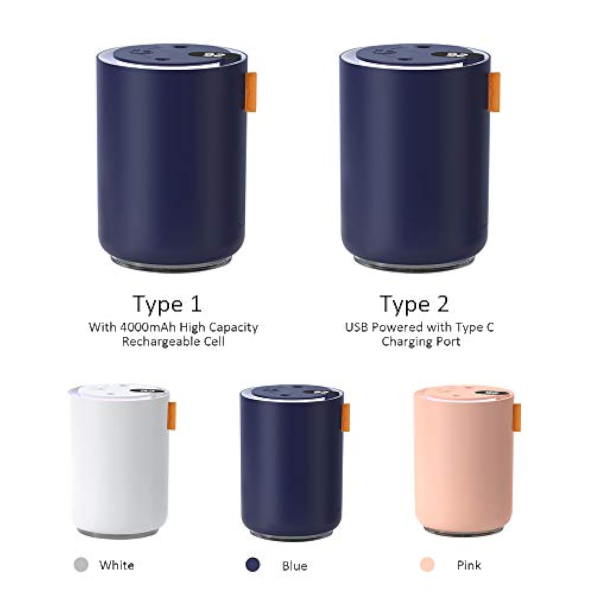 Dual Spray Nozzle Diffuser Humidifier with Adjustable Mist Modes