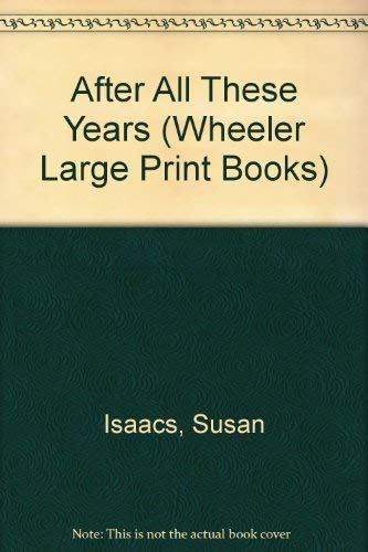 Buy After All These Years (Wheeler Large Print Book Series) — BookShops.in