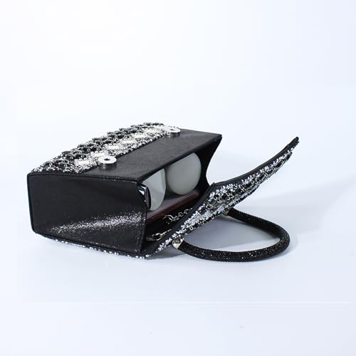 Image of Gripit Rhinestone Evening Handbag Dressy Glitter Sparkle Wristlet Clutch Purses for Women Wedding Prom