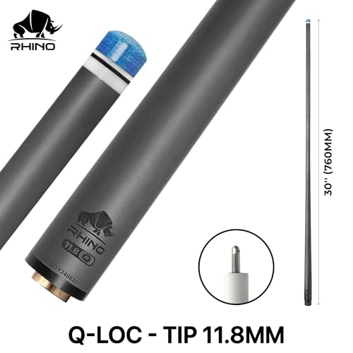 Queue de billard en carbone premium ultra lisse à pointe 11.8 mm - 2
