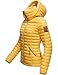 Produktbild Marikoo Damen Übergangsjacke Steppjacke mit abnembarer Kapuze Löwenbaby Gelb Gr. S