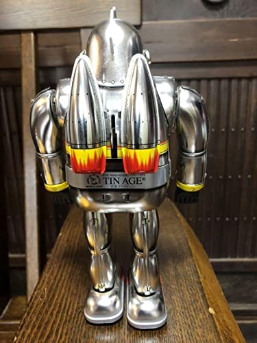 Amazon.co.jp: 鉄人28号NO1 大阪ブリキ 10周年記念版 シルバー : おもちゃ 