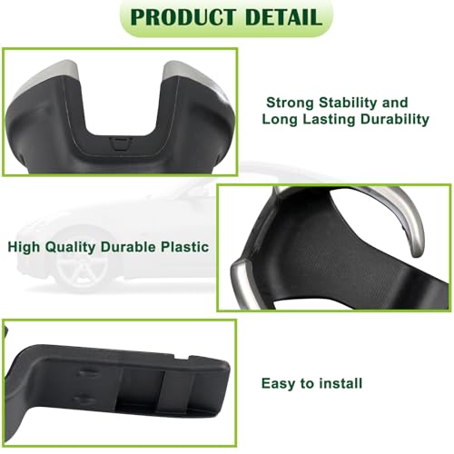 Insert soporta portavasos frontal para Chevy 2017-2022 miniatura 5