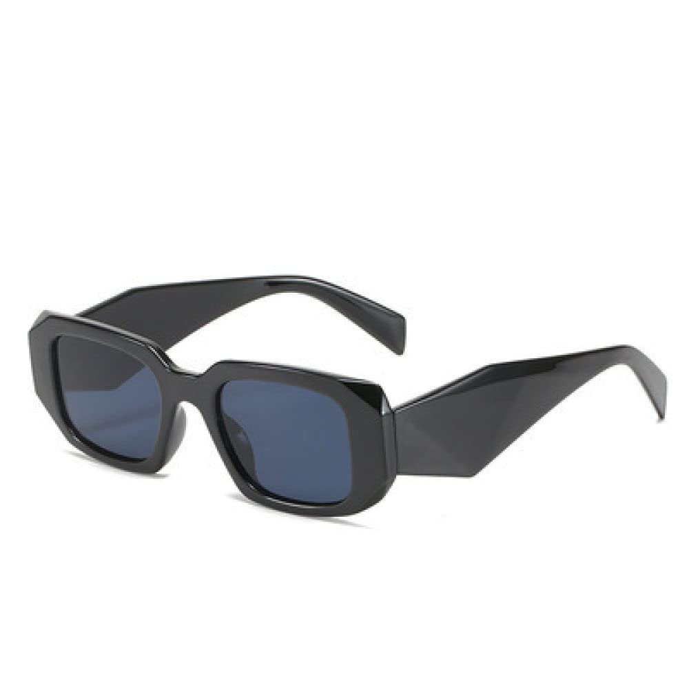 Vintage Rectangle Sunglasses For Women Men Designer Colorful