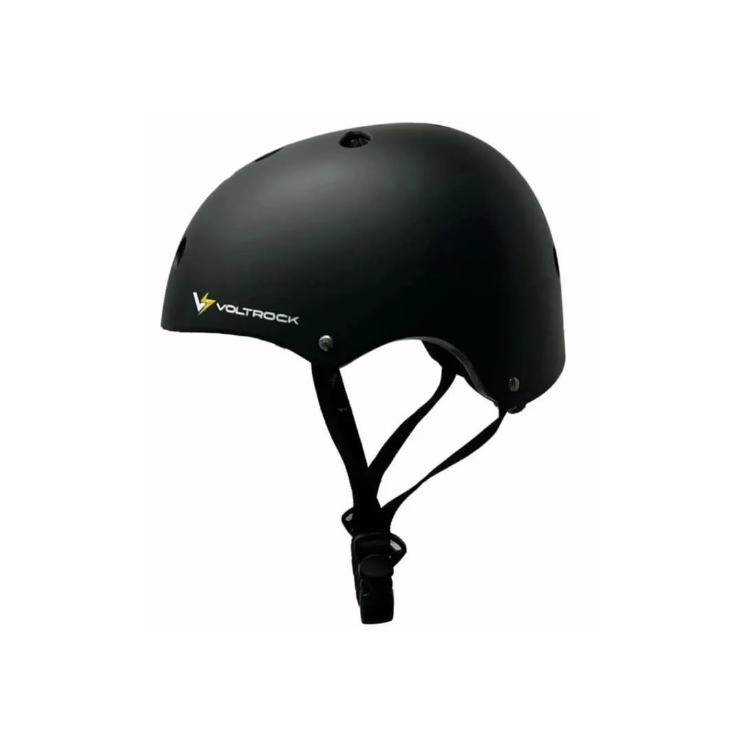 Helmet Casco Urbano Ajustable S-M (54-57 cm), Ultraligero 360 g, Ventilación 11 Orificios, Protección ABS+EPS, Certificación CE EN1078 CPSC, Negro Mate para Patinete y Bicicleta