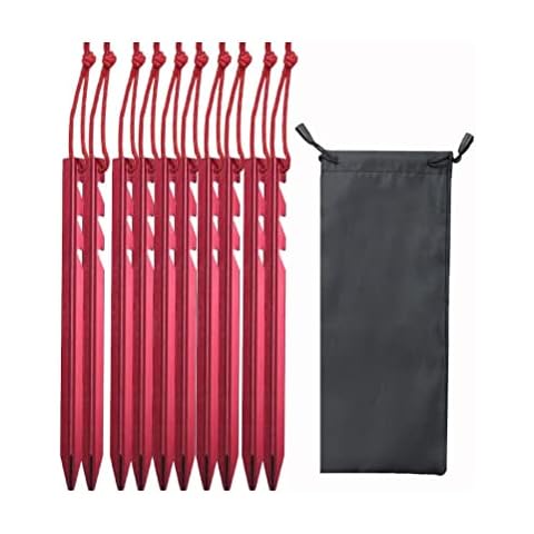Piquets de tente KOMUNJ en aluminium Cover