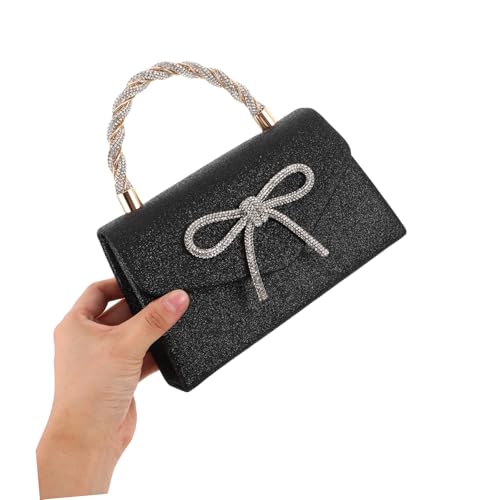 Sac de soirée luxueux à sequins LIFKOME pochette raffinée avec nœud d'exception