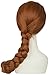 Coslive Princess Fiona Wig Ultra-long Brown Braid Wig Cosplay Accessory