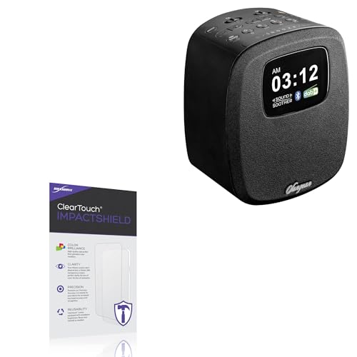 BoxWave Screen Protector Compatible With Sangean DCR-83 - ClearTouch ImpactShield (2-Pack), Impenetrable Screen Protector Flexible Film