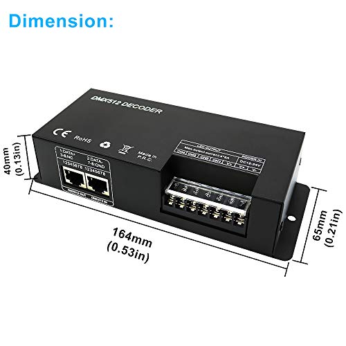 Contrôleur DMX 512 pour éclairage de bar et de salon - 4
