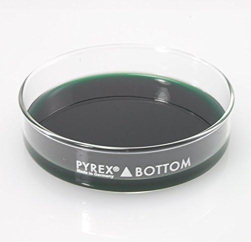 DD-90-S-GREEN Large Dissection Petri Dish, Green, 93 mm D x 22 mm H