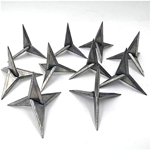 JINTEXIN 2,5 cm Dreiecksnagel, Nicht umgekehrter Nagel, Anti-Diebstahl-Nagel, professioneller Reifennagel, geschliffener Reifennagel, Notbremsnagel, klein und tragbar-25 Stück Cover