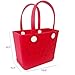 Addoklm Lightweight Extra large Rubber Beach Bag Small mini Tote Bag for Gym Waterproof medium Open Handbag for Pool Sports