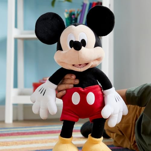 Peluche Mickey Mouse Disney doudou doux taille moyenne 17 3/4 pouces